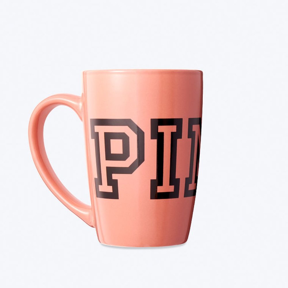 Victoria's Secret Pink Logo Mug in So Rosey